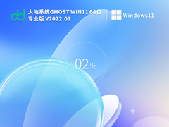 大地系统 Ghost Win11 22H2 64位 最新正式版